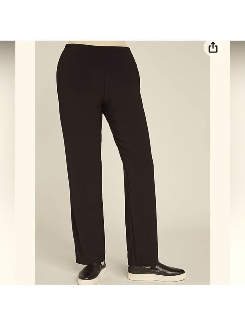 NWT SYMPLI Women’s Straight Leg Pant Coffee Brown 10